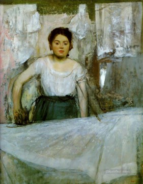  Degas Lienzo - Mujer planchando Edgar Degas